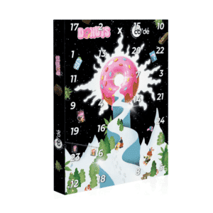 Calendrier de l’Avent CBD 2025 contenant 25 fleurs et résines et 4 surprises CB'Dé, pour adulte amateur de détente et bien-être.