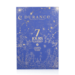 calendrier de l'après durance contenant 7 jours parfumés avec des bougie, parfum, savon..
