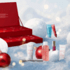 Calendrier de l’Avent Clarins 2025 contenant 24 produits de beauté soins visage, corps et maquillage, coffret cadeau beauté pour femme
