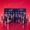 coffret beauté bleu calendrier de l'avent adopt homme 2025 avec 12 parfums pour la gente masculine