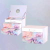 coffret beauté couleur marbre Calendrier de l'avent glossybox 2025 avec 27 produits beauté visage corps cheveux multimarque pour femme