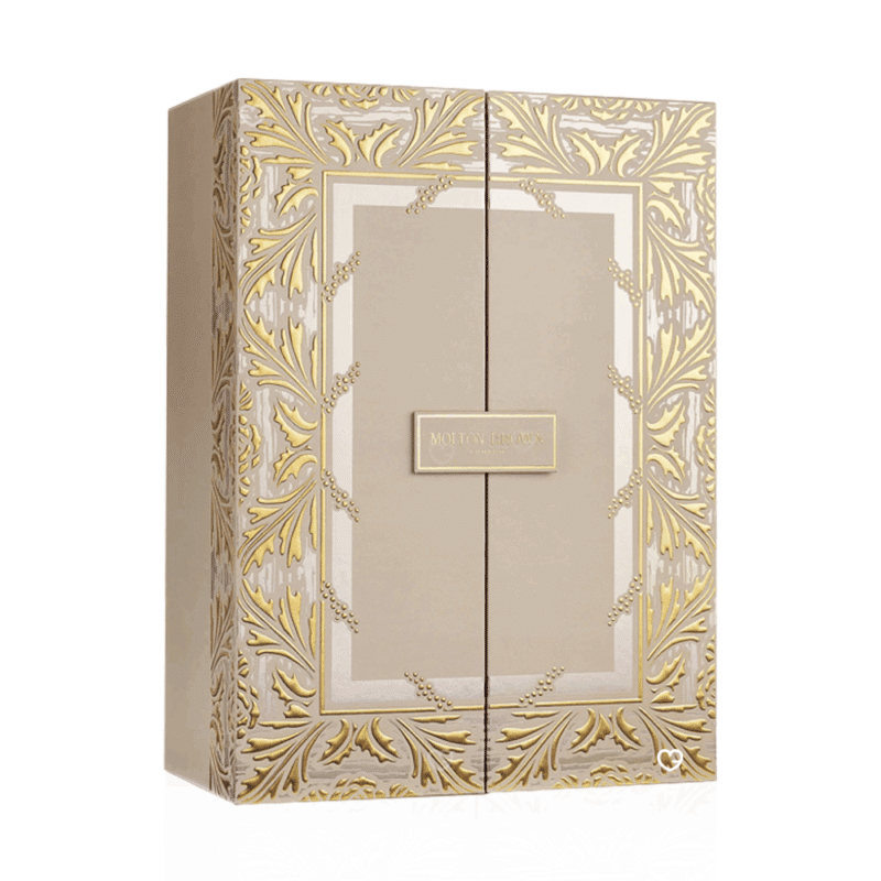 Calendrier de l'Avent Molton Brown 2025 beauté et luxe contenant soin pour le corps