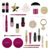 Calendrier de l’Avent Catrice 2025 présenté sous forme de trousse maquillage avec 24 produits beauté, maquillage et accessoires : vernis, rouge à lèvres, mascara...
