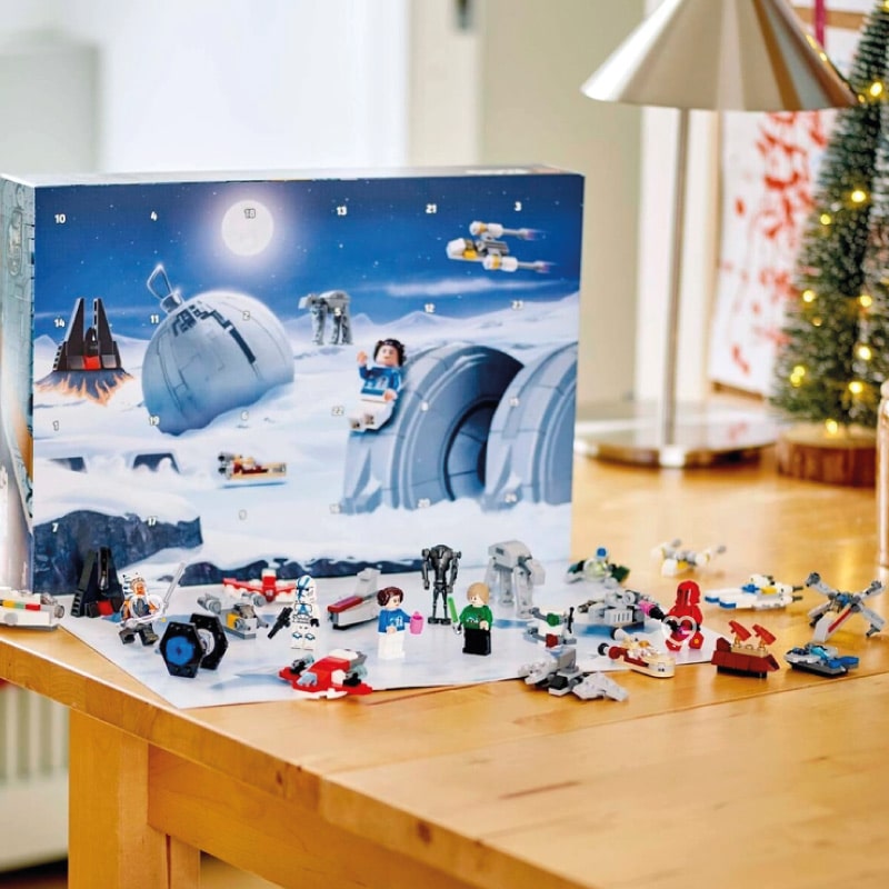 Calendrier de l'Avent Lego Star Wars 2024 (75395) avec 24 jours pour enfants avec figurines et accessoires de la saga