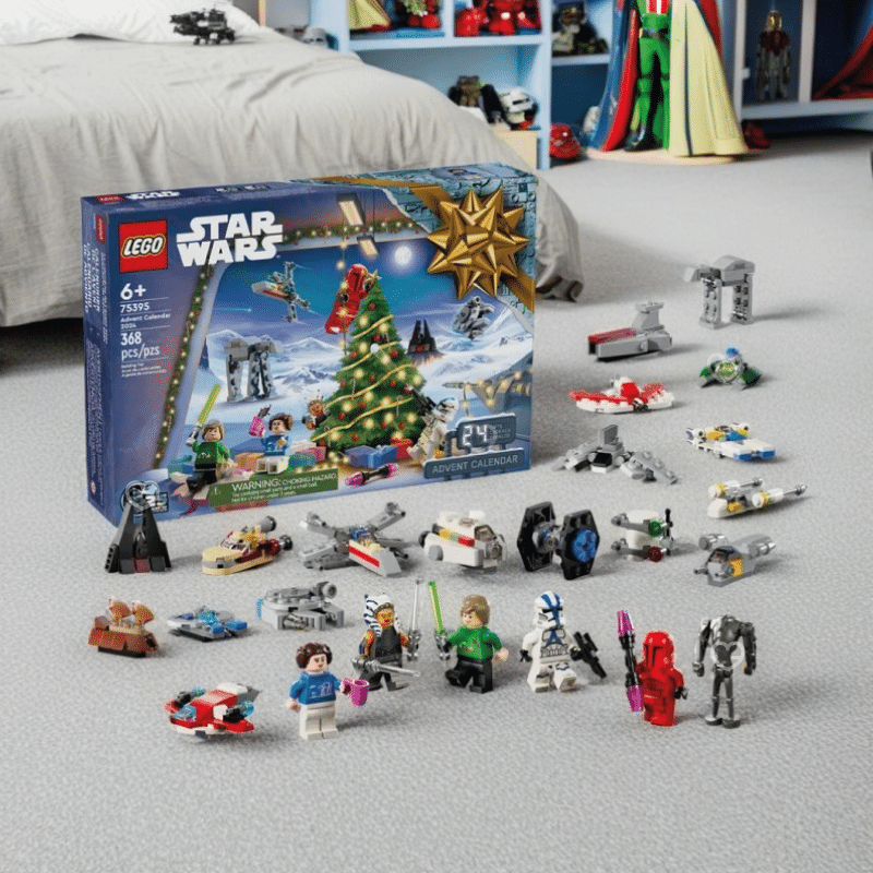 Calendrier de l'Avent Lego Star Wars 2024 (75395) avec 24 jours pour enfants avec figurines et accessoires de la saga