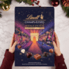 Calendrier de l'avent Lindt Champs Elysees contenant 24 chocolats : chocolat lait, chocolat blanc et chocolat noir pour gourmand