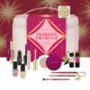 Calendrier de l’Avent Catrice 2025 présenté sous forme de trousse maquillage avec 24 produits beauté, maquillage et accessoires : vernis, rouge à lèvres, mascara...