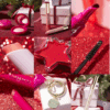 Calendrier de l’Avent Catrice 2025 présenté sous forme de trousse maquillage avec 24 produits beauté, maquillage et accessoires : vernis, rouge à lèvres, mascara...