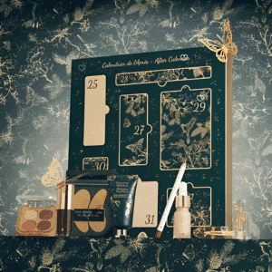 coffret beauté calendrier de l'après marionnaud 2025 contenant 7 produits de beauté maquillage, soins et accessoires