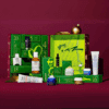 Calendrier de l’Avent Kiehl's 2025 en édition limitée, 24 soins skincare visage et corps premium, idéal cadeau beauté festif féminin.