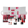 Calendrier de l’Avent Armani 2025 luxueux avec 24 parfums, maquillage, soins visage et accessoires, idéal cadeau beauté femme