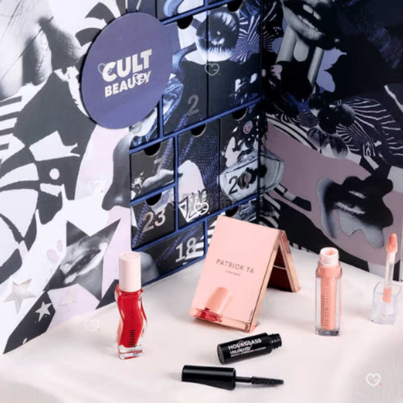 Calendrier de l'Avent Cult Beauty 2025 ! 41 produits pour soins visages, corps, cheveux (valeur de +1300€) comprenant les meilleures marque de beauté, 111Skin, Charlotte Tilbury et Augustin bader