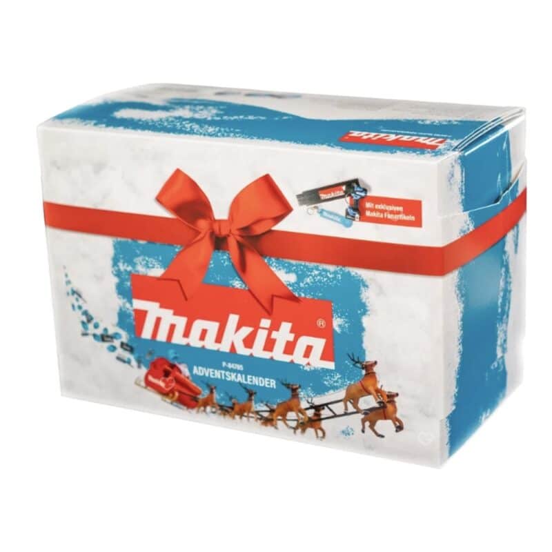calendrier de l'avent makita 2024 contenu des outils, des accessoires et goodies cadeau homme