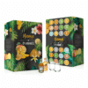 coffret alcool décoré ingrédients recettes calendrier de l'avent rhum arrangé 2025 Mama Sama avec 24 recettes de rhums à base de rhum agricole IGP