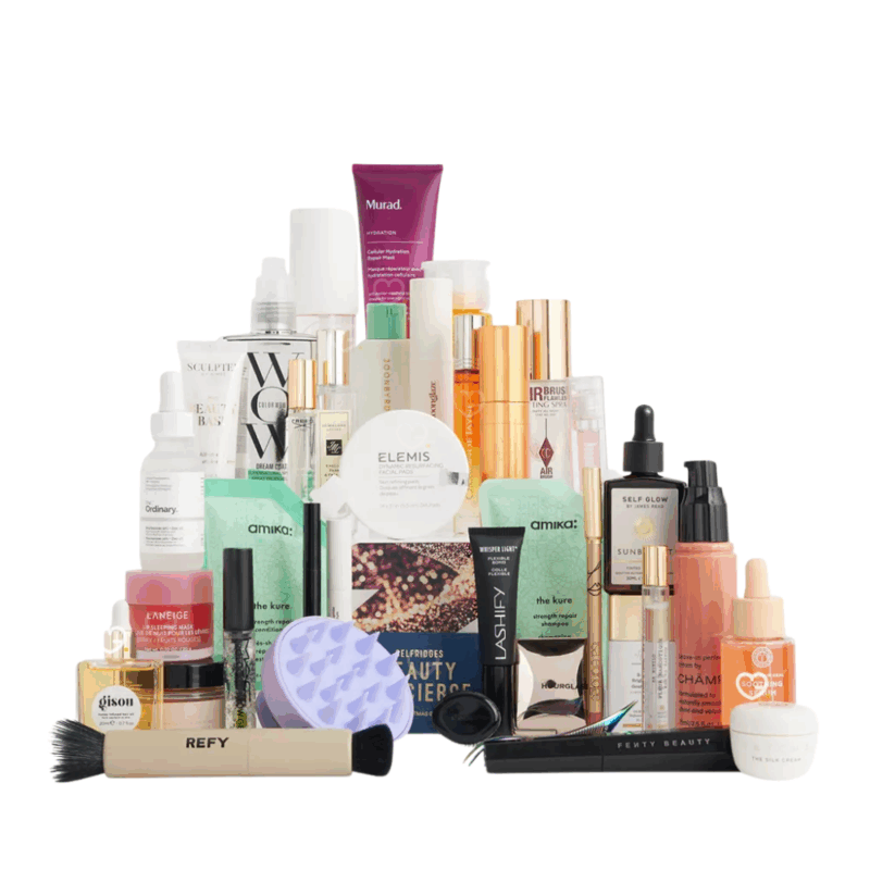Calendrier de l’Avent Selfridges 2025 luxe beauté avec 37 must-have dont 24 full-size, marques cultes et émergentes, idéal pour femmes urbaines passionnées de cosmétiques premium.