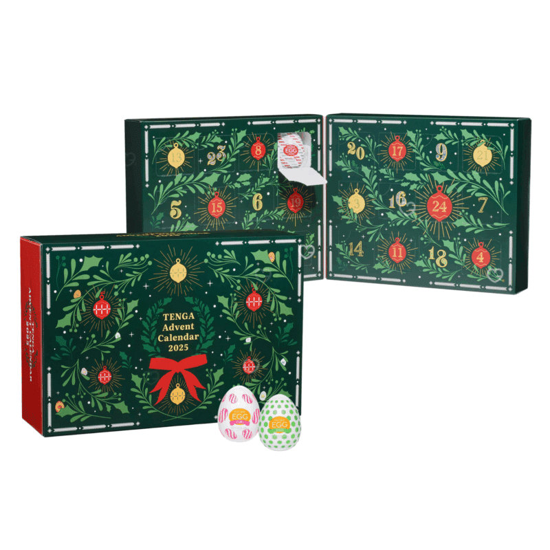 Coffret erotique Calendrier de l'avent tenga 2025 contenant 24 sexy eggs coquin pour homme