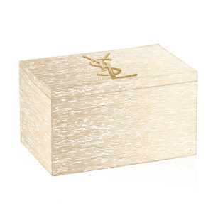 Calendrier de l’Avent YSL Beauty 2025 en édition limitée, coffret luxe doré avec 24 miniatures maquillage, soins visage et parfums pour femme