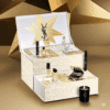 contenu Calendrier de l’Avent YSL Beauty 2025 en édition limitée, coffret luxe doré avec 24 miniatures maquillage, soins visage et parfums pour femme