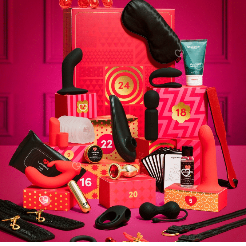 coffret erotique calendrier de l'avent espaceplaisir 2025 accessoires et objets erotique adulte couple femme homme