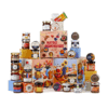 Calendrier de l’Avent gourmand 2025 Petit Déjeuner avec 25 gourmandises à tartiner variées, confitures, miels et pâtes à tartiner pour adultes, couples gourmands.