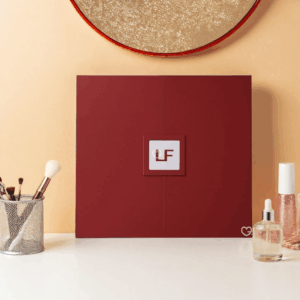 Calendrier de l'Avent Lookfantastic 2024 contenant produits de beauté de multi marque de luxe