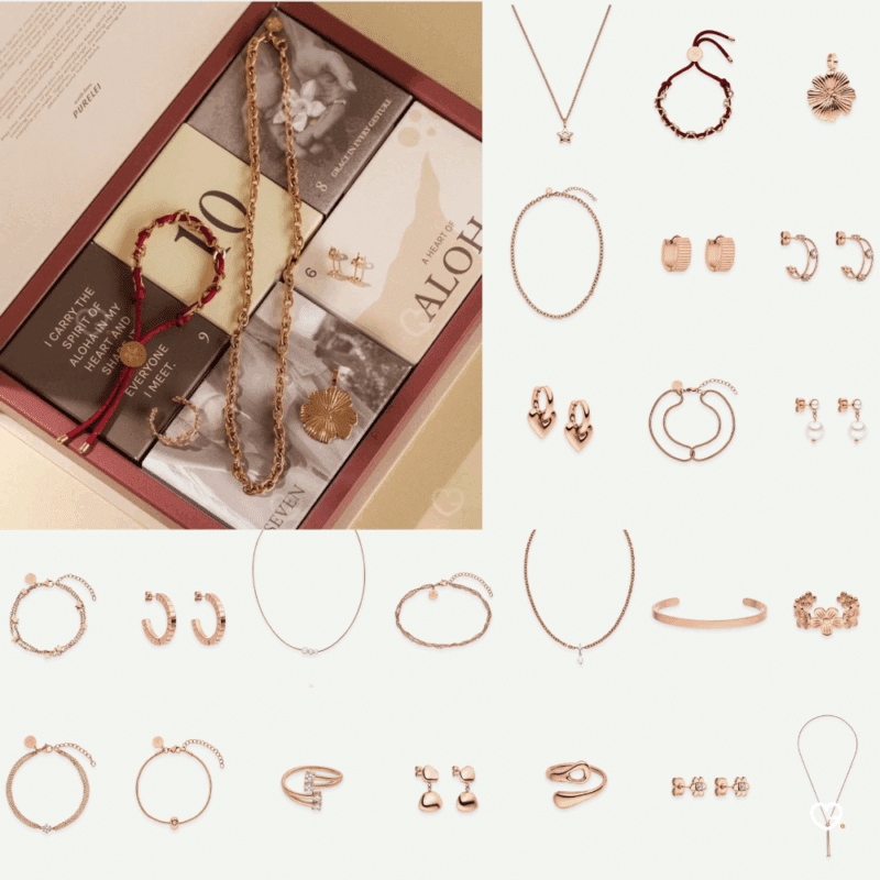 Calendrier de l’Avent Purelei 2025 en édition limitée avec 25 bijoux tendance et résistants à l’eau, cadeau élégant pour femmes modernes.