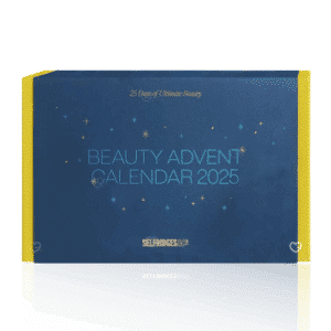 Calendrier de l’Avent Selfridges 2025 luxe beauté avec 37 must-have dont 24 full-size, marques cultes et émergentes, idéal pour femmes urbaines passionnées de cosmétiques premium.