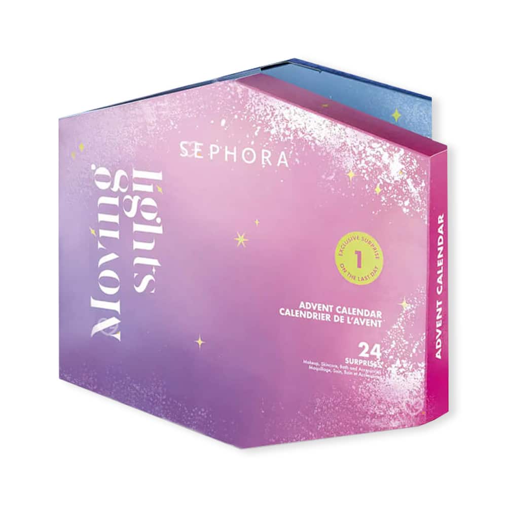 calendrier de l'avent sephora collection 2024 contenu 24 produits maquillage, soins visage et corps et accessoires bien etre