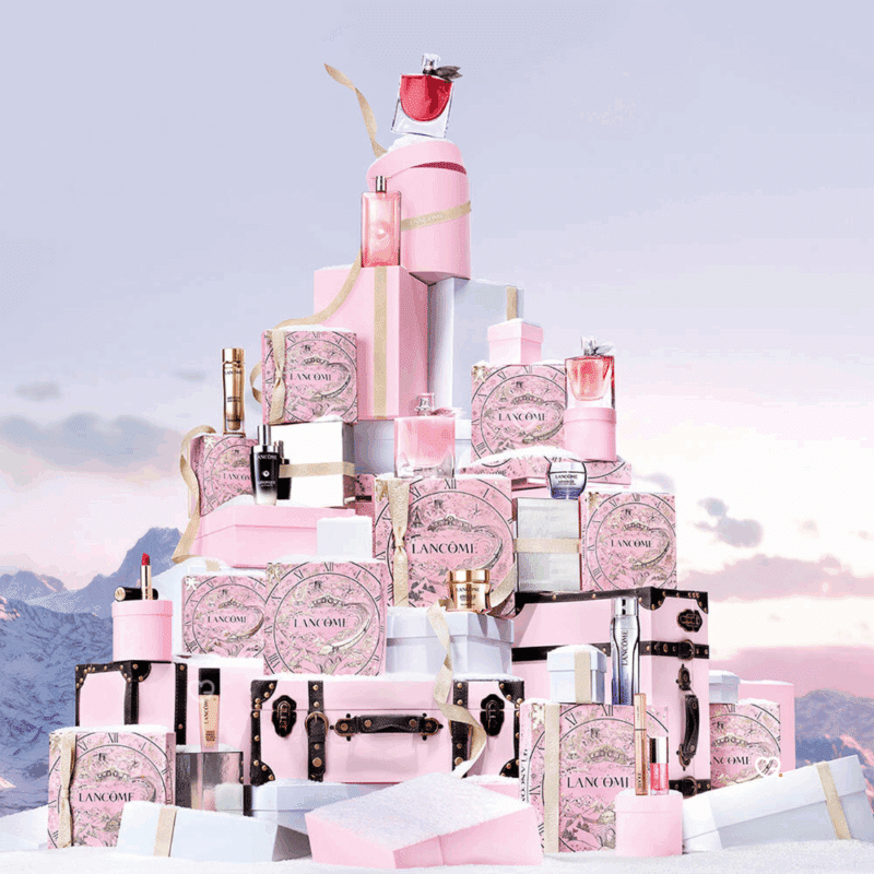 Calendrier de l’Avent Lancome 2025 édition limitée, coffret luxe de 24 soins, maquillages et parfums pour femmes