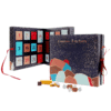 Coffret gourmand chocolat Calendrier de l’Avent Comtesse du Barry 2025 contenant 24 douceurs artisanales : chocolats fins, nougats, calissons, truffes et caramels pour gourmands homme ou femme