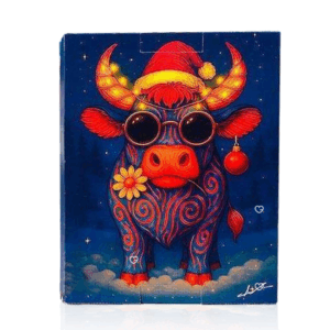 Calendrier de l Avent Fromage Dominique Bouchait 2025 contenant 24 fromages artisanaux de 50g idéal pour gourmand