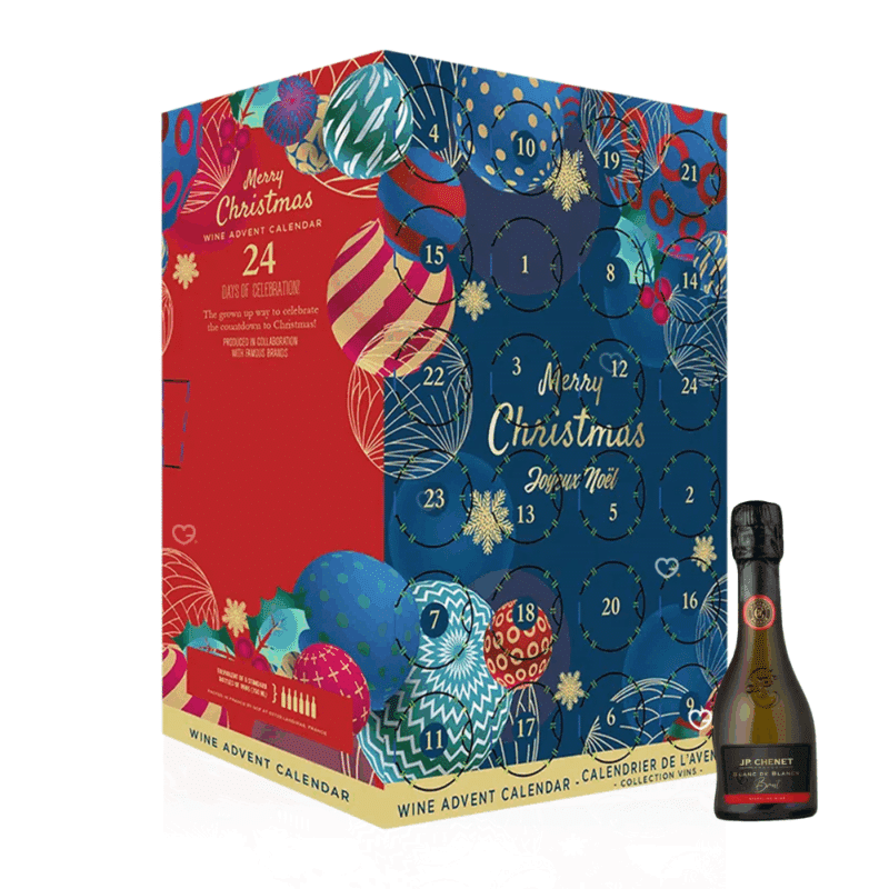 coffret alcool adulte Calendrier de l'Avent vin 2025 assortiments Vins blanc; rouge rosé