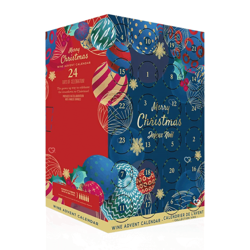 coffret alcool adulte Calendrier de l'Avent vin 2025 assortiments Vins blanc; rouge rosé