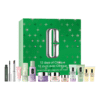 Calendrier de l’Avent Clinique 2025 contenant 12 produits beauté soins visage et maquillage, coffret beauté pour femme