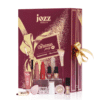Calendrier de l’Avent Jozz 2025 mixte offrant 24 produits de maquillage et accessoires beauté, coffret pailleté The Christmas Party idéal pour femme et jeune fille aime le makeup