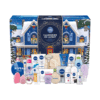 Calendrier de l’Avent Nivea 2025 avec 24 surprises beauté, soins visage, corps et lèvres, accessoires cocooning pour femmes.