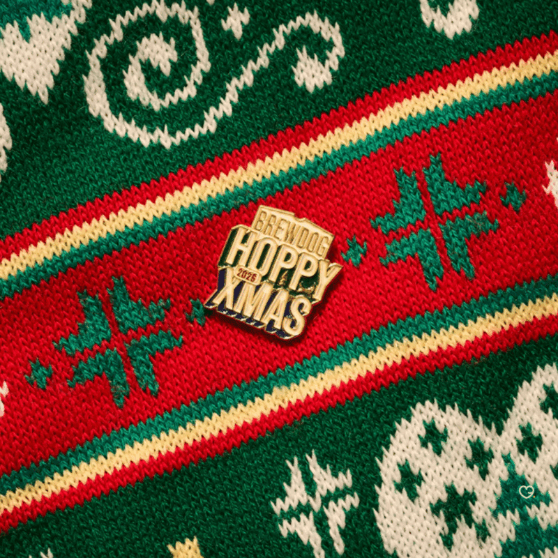 Calendrier de l’Avent Brewdog 2025 avec 24 bières artisanales et 1 accessoire exclusif, idéal pour amateurs de bière craft curieux.