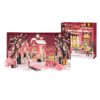 calendrier de l'avent Nocibe 2025 coffret rouge avec maquillage produits de beauté et accessoire bien etre pour femme