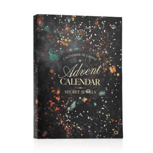 Calendrier de l’Avent Mes Bijoux 2025 contenant 24 bijoux élégants : bracelets, bagues, boucles d’oreilles et colliers pour femme