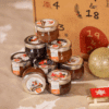 coffret gourmand calendrier de l'avent pate a tartiner artisanale 2025 contenant 24 recettes chocolat; rocher; speculos; caramel..