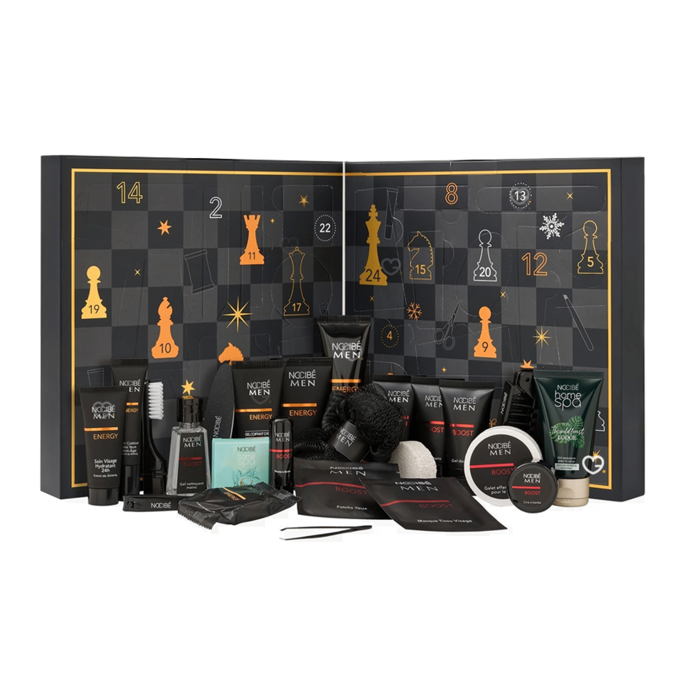 Calendrier De L'Avent 2025 Pour Hommes, 24PCS Kit D'entretien