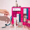 Calendrier de l'avent charlotte Bio contenant 24 produits de maquillage, soins beauté bio et accessoires bien etre