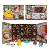 Calendrier de l’Avent Pokemon Happy Holidays 2025 avec 24 figurines et accessoires festifs, cadeau idéal pour enfants et collectionneurs.