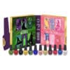 calendrier de l'avent OPI Wicked 2024 contenant 12 vernis aux nuances différentes en rapport avec le film