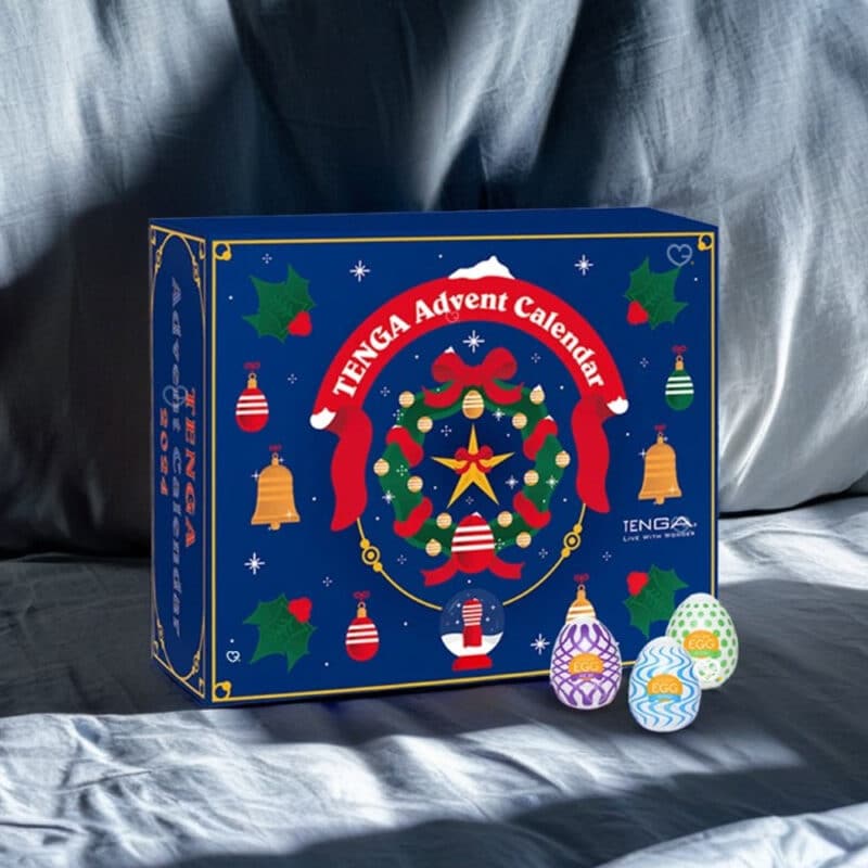 Coffret erotique Calendrier de l'avent tenga 2024 contenant 24 sexy eggs pour homme