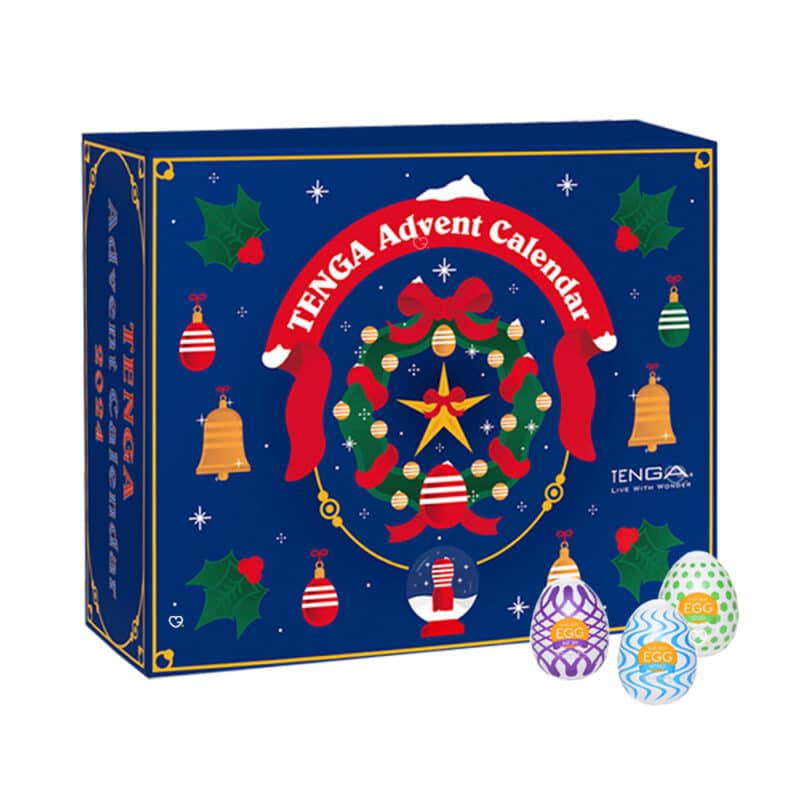 Coffret erotique Calendrier de l'avent tenga 2024 contenant 24 sexy eggs pour homme