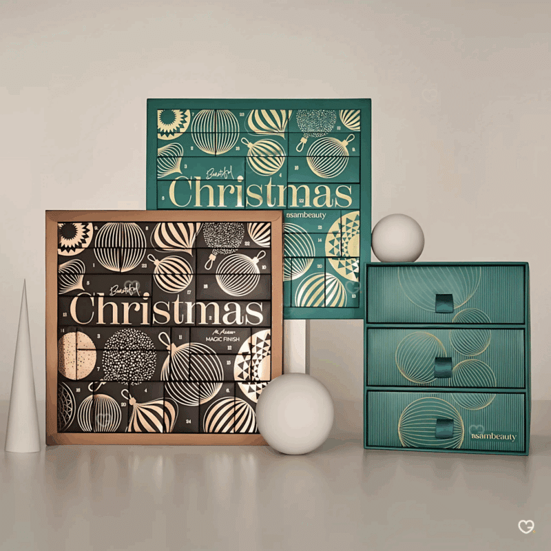 Calendriers de l’Avent AsamBeauty 2025 24 soins visage, corps et maquillage en taille originale, coffret beauté pour femme