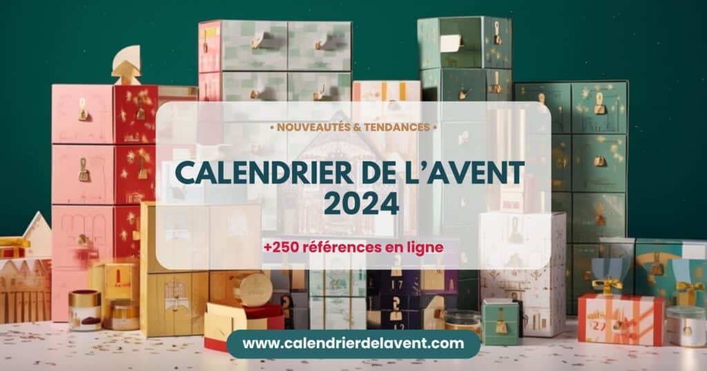 Calendrier De L'Avent à Remplir Boîte, 24 Boites Calendrier De Avent