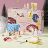 Calendrier de l’Avent Paul and Joe 2025 édition limitée avec 24 soins, maquillage et accessoires beauté illustrés de chats Gipsy & Nounette.