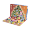 Calendrier de l’Avent Littlest pet shop 2025 avec 24 cases contenant 6 pets, 6 accessoires et 12 stickers colorés pour enfant fans de figurines et d'animaux.